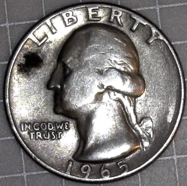 1965-P-Quarter-With-Post-Mint-Damage-Or-Is-It-A-Cud?-Experts-Needed
